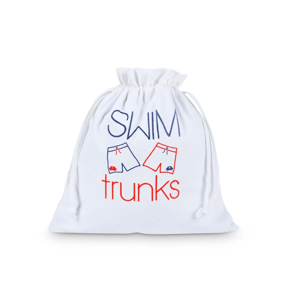 swim trunks bag - crabs