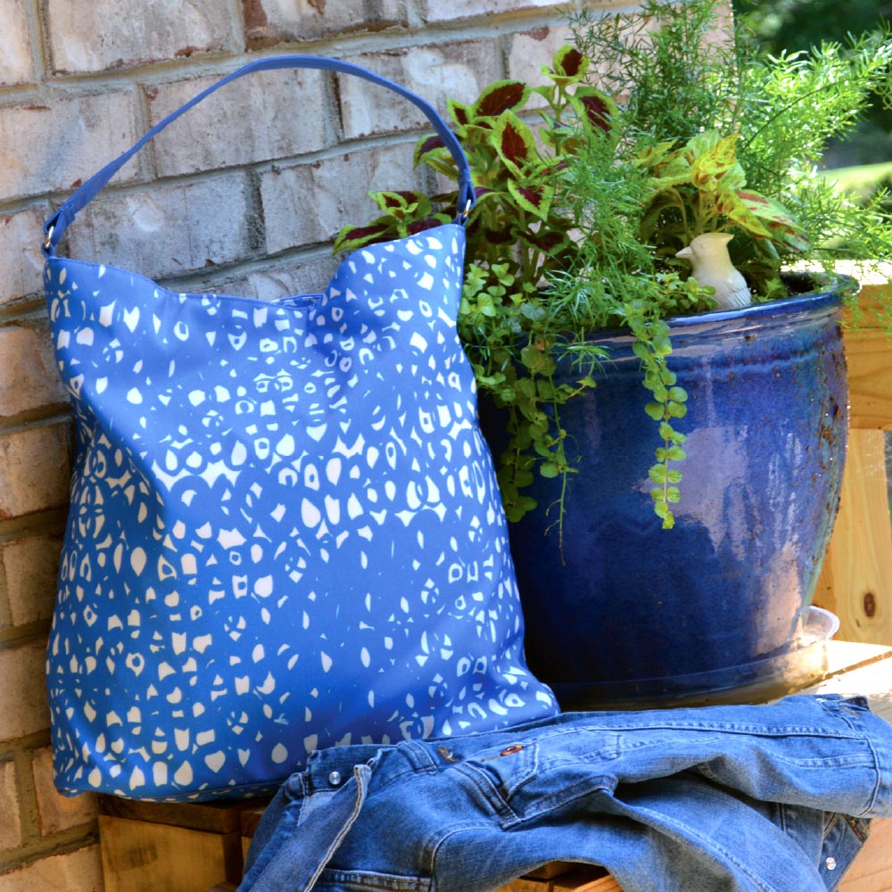 hoopla blue bardot bag