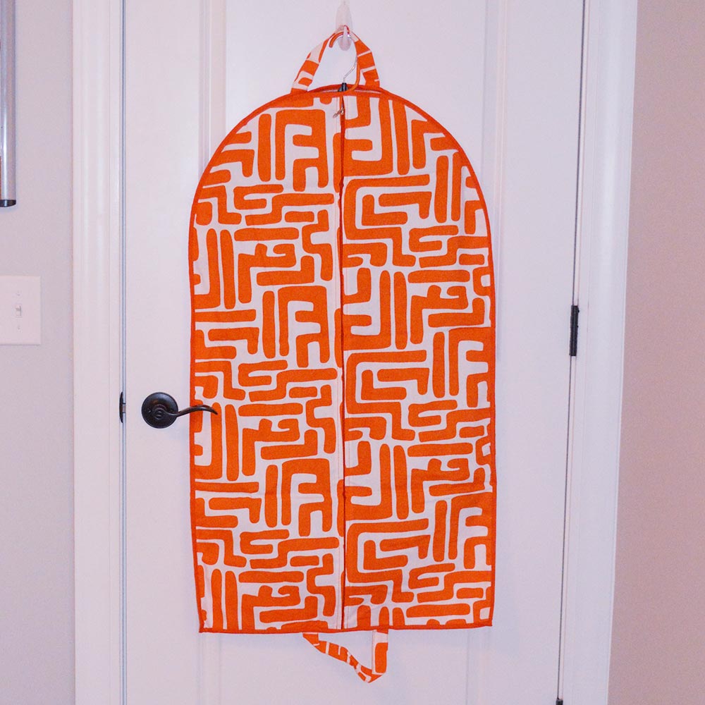 cape town orange garment bag