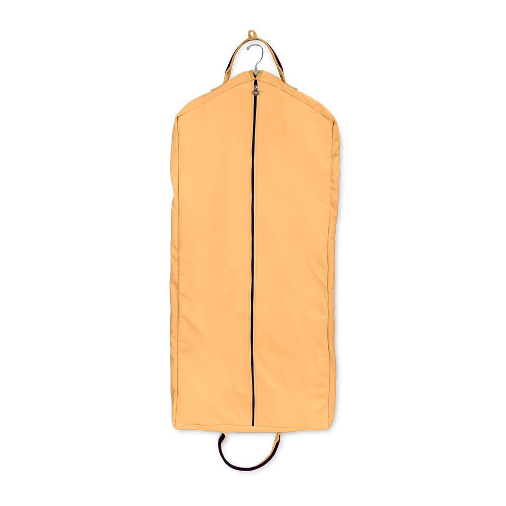 chandler khaki and navy full-length garment bag