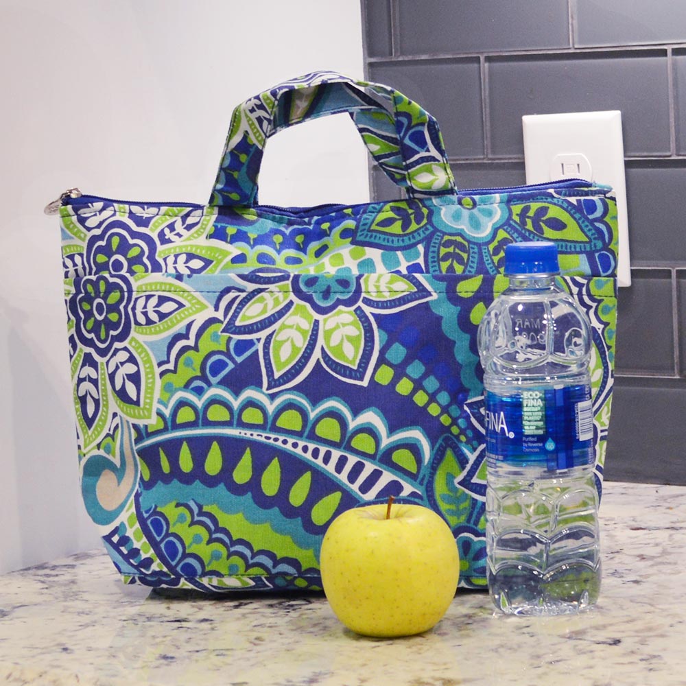 turqs and caicos lunch tote