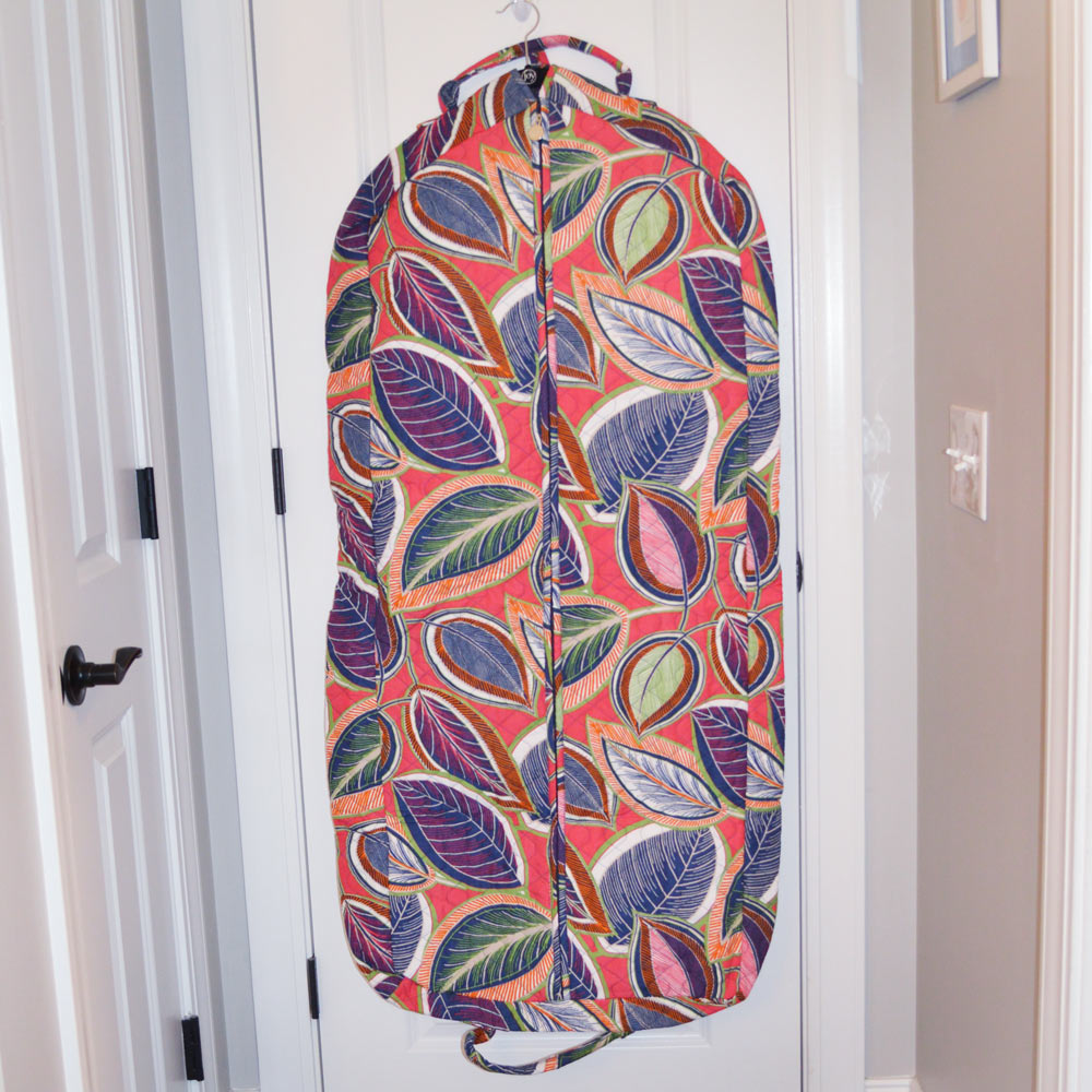 feather or not quilted garment bag