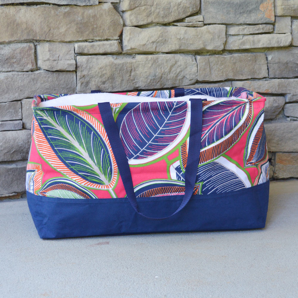 feather or not rectangle storage tote