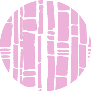 pattern - bamboo baby pink