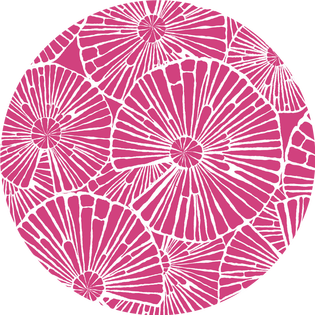 pattern - full circle pink